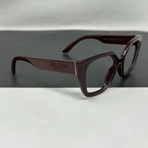 Prada | Accessories | Prada Burgundy Sunglasses Frame Only  display picture 2